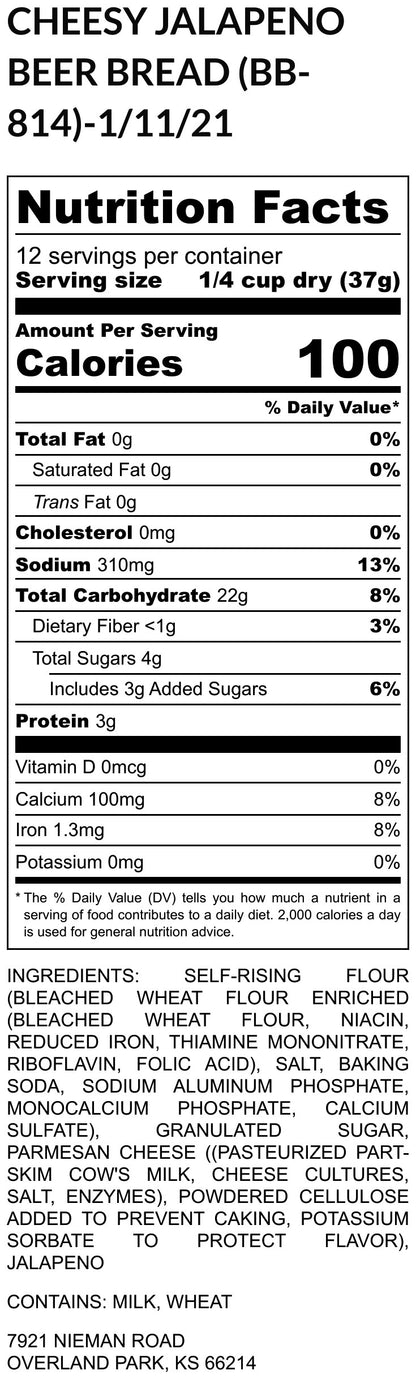 Cheesy Jalapeno Beer Bread Mix (2)